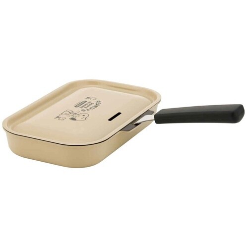 グリルパン スヌーピー 着脱ハンドル付き 蓋付き