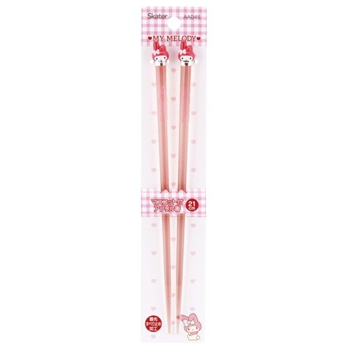 箸 21cm マイメロディ プラスチック