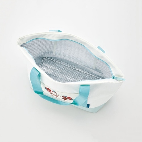 エコバッグ 麻風トート保冷ショッピング ムーミン