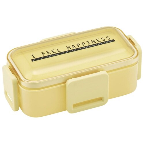 弁当箱 2段 600ml シースルーレモン