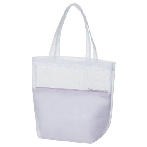 トートバッグ シースルーラベンダー