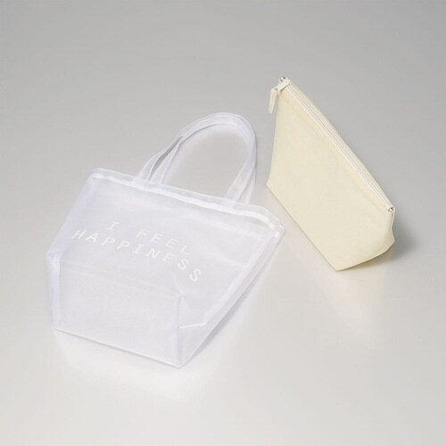 トートバッグ シースルーレモン