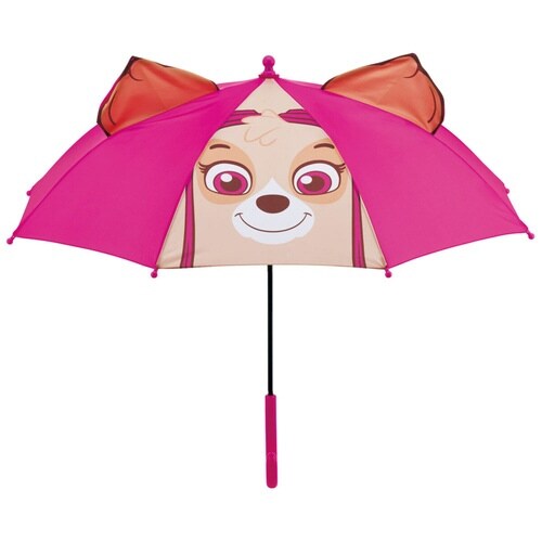 長傘 手動開閉式 耳付き 子ども傘 スカイ