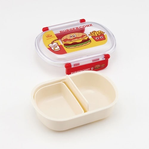 弁当箱 1段 360ml 抗菌ふわっとタイトランチ