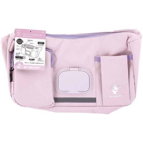 散歩バッグ ポケット付き マイメロディ