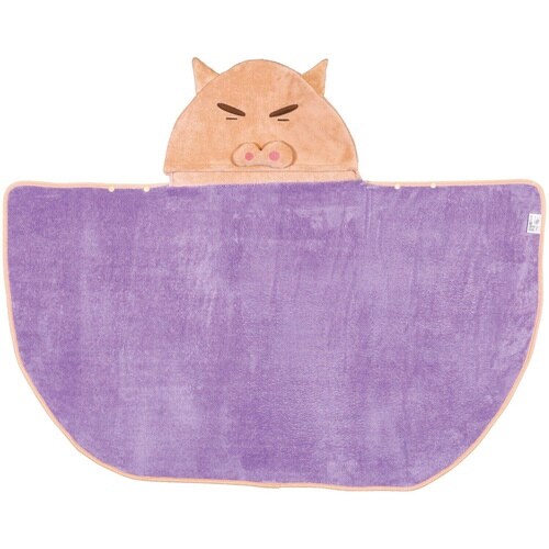 タオル 吸水速乾フード付き バスポンチョ