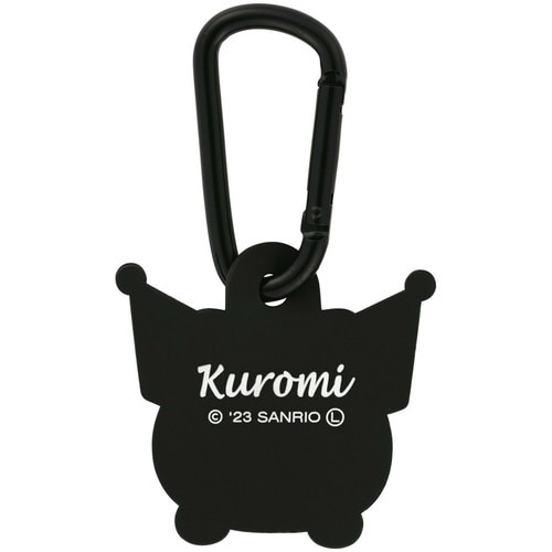 キーホルダー ラバーマスコット付き カラビナ