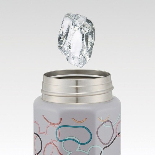 水筒 八角ステンレスボトル500ml チャコール