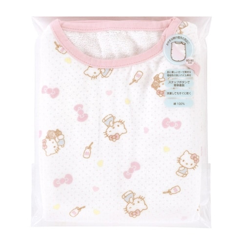 スリーパー 夏用 ガーゼ 綿100% ハローキティ