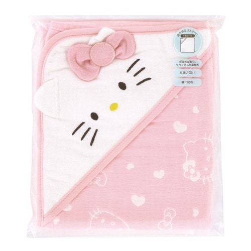おくるみ ガーゼ 綿100% ハローキティ