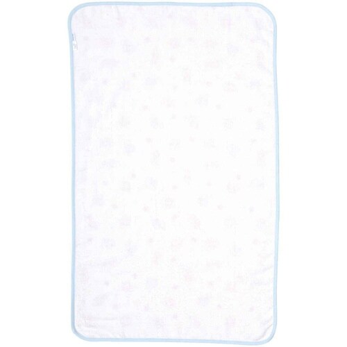 ベビーバスタオル 綿100% ガーゼ パイル