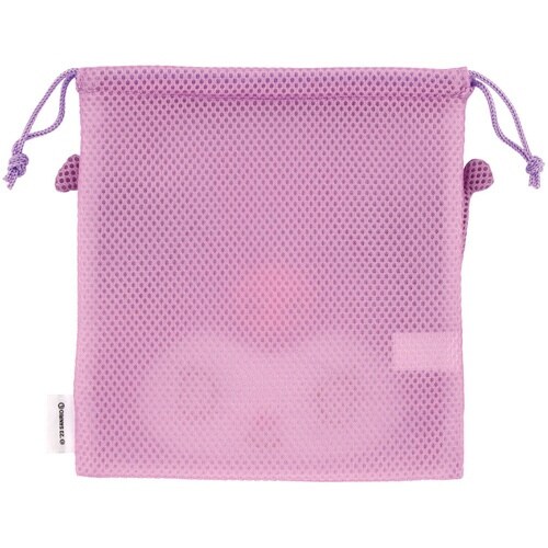 巾着 メッシュ生地 洗濯OK クロミ