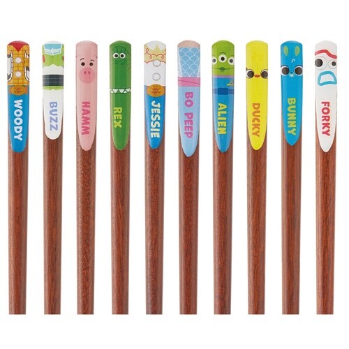 箸 天削げ箸 10本セット トイストーリー