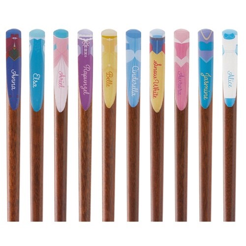 箸 天削げ箸 10本セット ディズニープリンセス