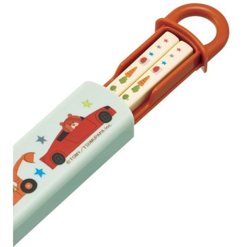 箸箱セット 抗菌食洗機対応箸箱セット トミカとトム