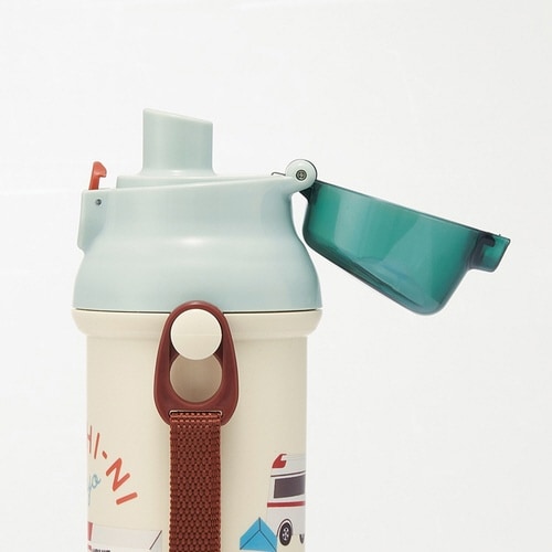 水筒 480ml 抗菌直飲プラボトル トミカとトム