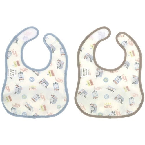 お食事エプロン 薄手 ベビーエプロン 2枚入り