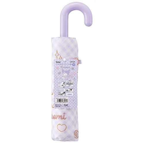 雨傘 折りたたみ傘 55cm 手開き クロミ