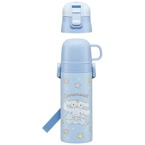 水筒 470ml 超軽量2WAYステンレスボトル