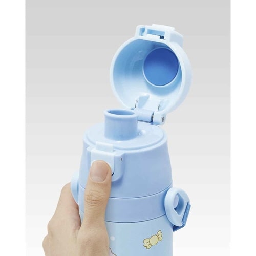 水筒 470ml 超軽量2WAYステンレスボトル