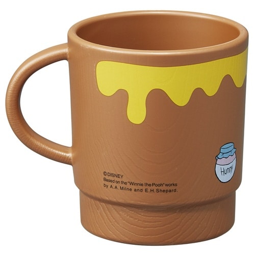 コップ 340ml 木目スタッキングコップ