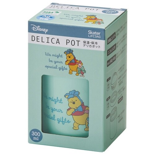 スープジャー 300ml 抗菌保温保冷デリカポット