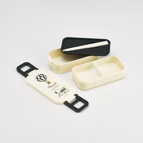 弁当箱 600ml 2段 抗菌タイトランチボックス