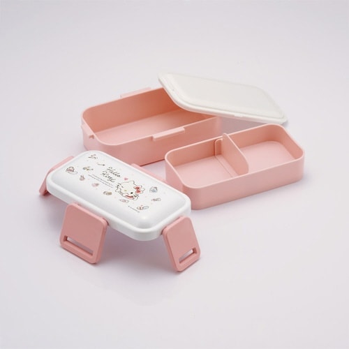 弁当箱 2段 600ml 2段ふわっと弁当 キティ