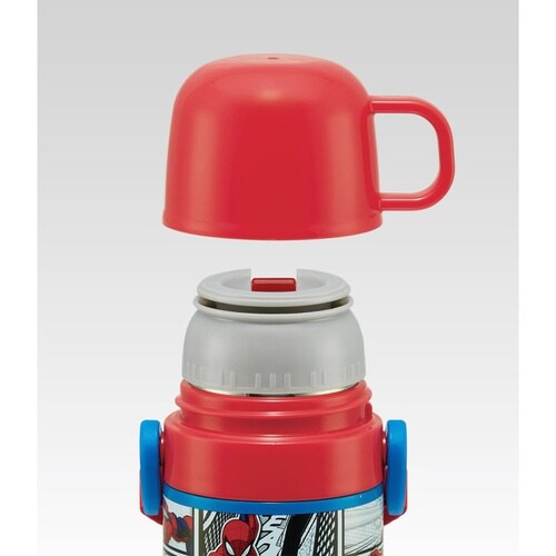 水筒 470ml 超軽量2WAYステンレスボトル