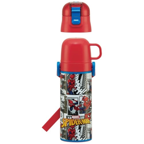 水筒 470ml 超軽量2WAYステンレスボトル