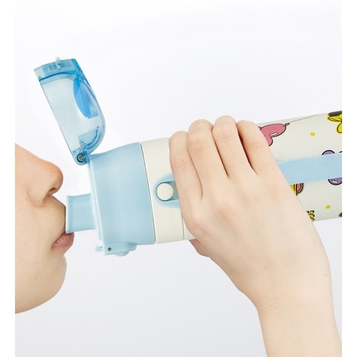 水筒 470ml 超軽量2WAYステンレスボトル