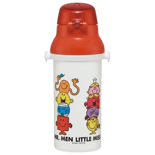 水筒 480ml 抗菌直飲プラボトル Mr.Men
