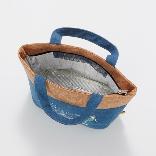 ランチバッグ コルク×デニムランチバックM