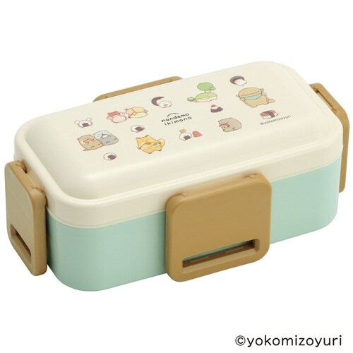弁当箱 600ml 抗菌2段ふわっと弁当箱
