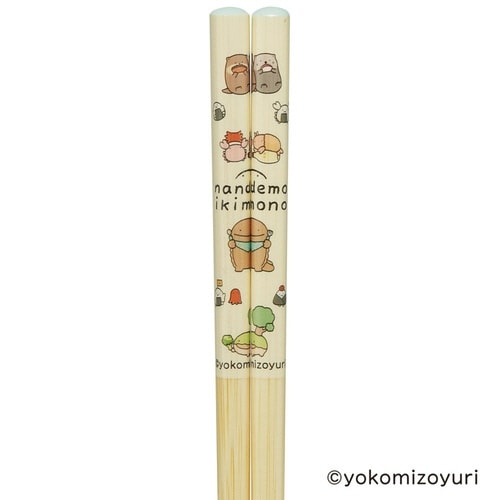 箸 竹箸 21cm なんでもいきもの