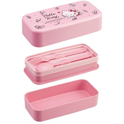 弁当箱 2段 1L カトラリー付ランチボックス