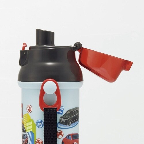 水筒 480ml 抗菌直飲プラボトル トミカ25