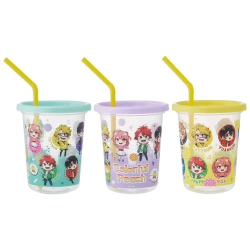 タンブラー 320ml ストロー付タンブラー