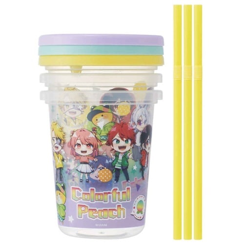 タンブラー 320ml ストロー付タンブラー