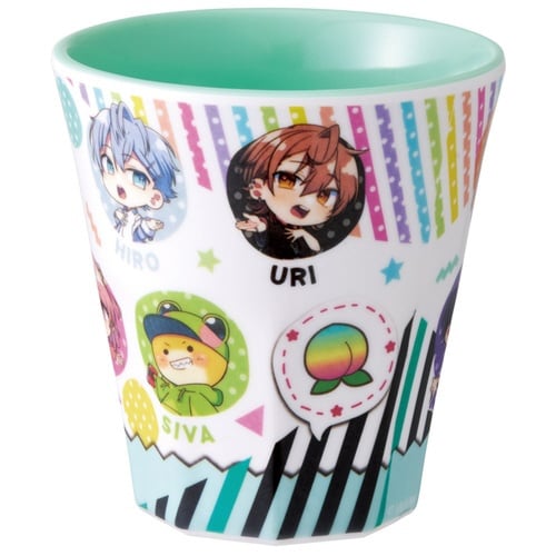 コップ 270ml カラフルピーチ プラスチック