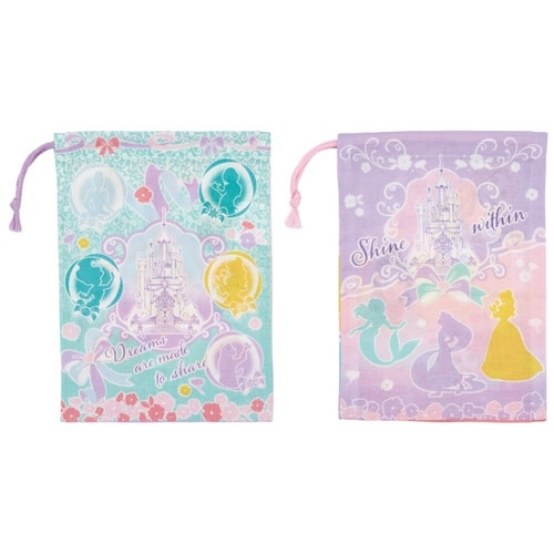 コップ袋 2枚セット プリンセス25