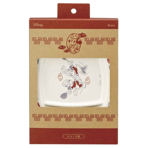 ギョーザ皿 メラミンギョーザ皿 ミッキー&ミニー