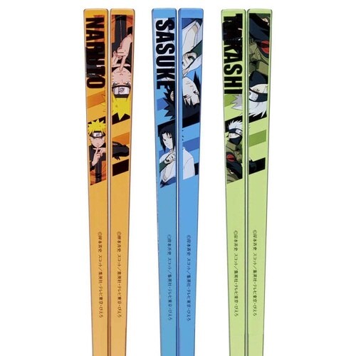 箸 アクリル箸3Pセット NARUTO 3膳セット