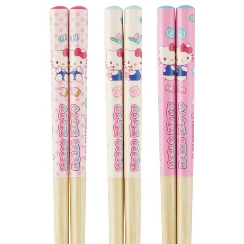 箸 16.5cm 竹箸 キティ ハローキティ