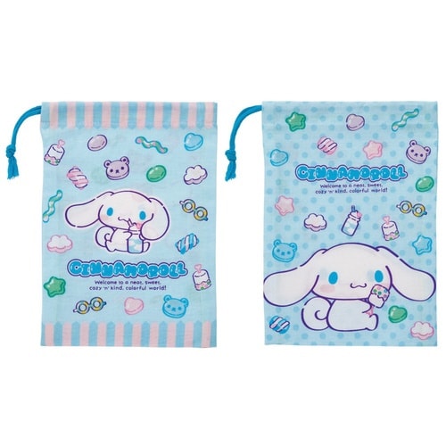 コップ袋 2枚入 シナモロールマシュグミ