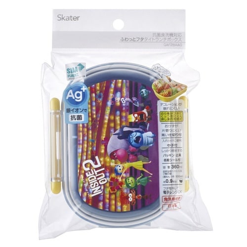 弁当箱 1段 360ml 抗菌ふわっとタイトランチ