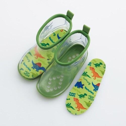 レインブーツ キッズ ユニコーン ディノサウルス