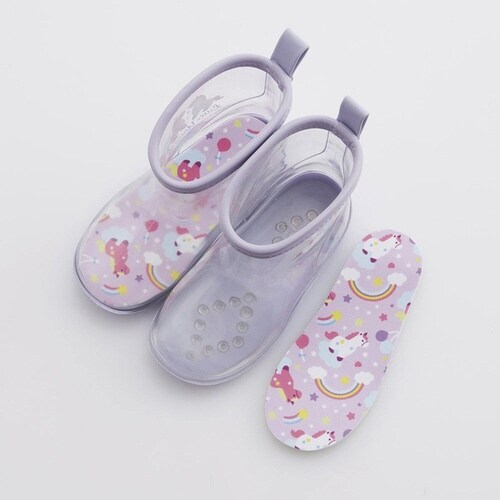 レインブーツ キッズ ユニコーン 恐竜 ユニコーン