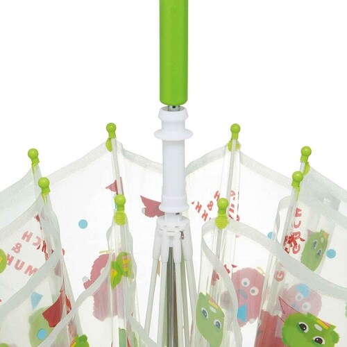 傘 子ども用ビニール傘 45cm ガチャピンムック