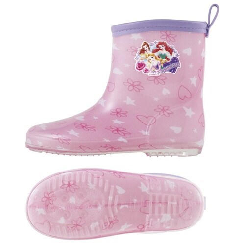 レインブーツ キッズ プリンセス 18cm 長靴